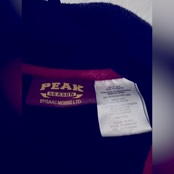 Arkansas 1/4 zipper pullover fleece - Picture 3 of 3